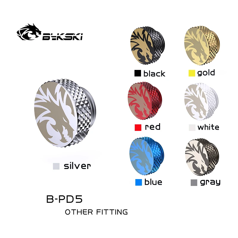 Bykski B-Pd5,G1/4 Tappo Acqua Tappo Di Raffreddamento Ad Acqua, Mod Pc Liquido Loop Parti Multi Colori