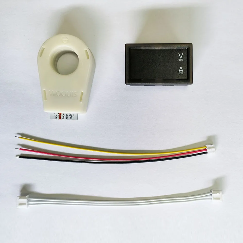 Hall Ammeter Voltmeter DC 0-300V &plusmn; 50A 100A 200A 400A Battery Monitor LED Digital Current Voltage meter 12V 24V 36V 48V 60V CAR