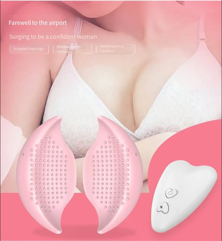 10 frequency wireless remote control chest massager chest invisible breast sticker massager chest massage_voghion.com