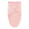 Love Heart Baby Blanket Bows Hat Set Cotton Newborn Swaddle Solid Color Infant Sleeping Swaddle Wraps for All Seasons New 0-24M 3