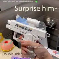 Funny Double-Sided Reverse Water Gun - Summer Prank Toy,Mini Tactical Water Sprayer for Kids & Adults, Pool Beach Water Fight 4
