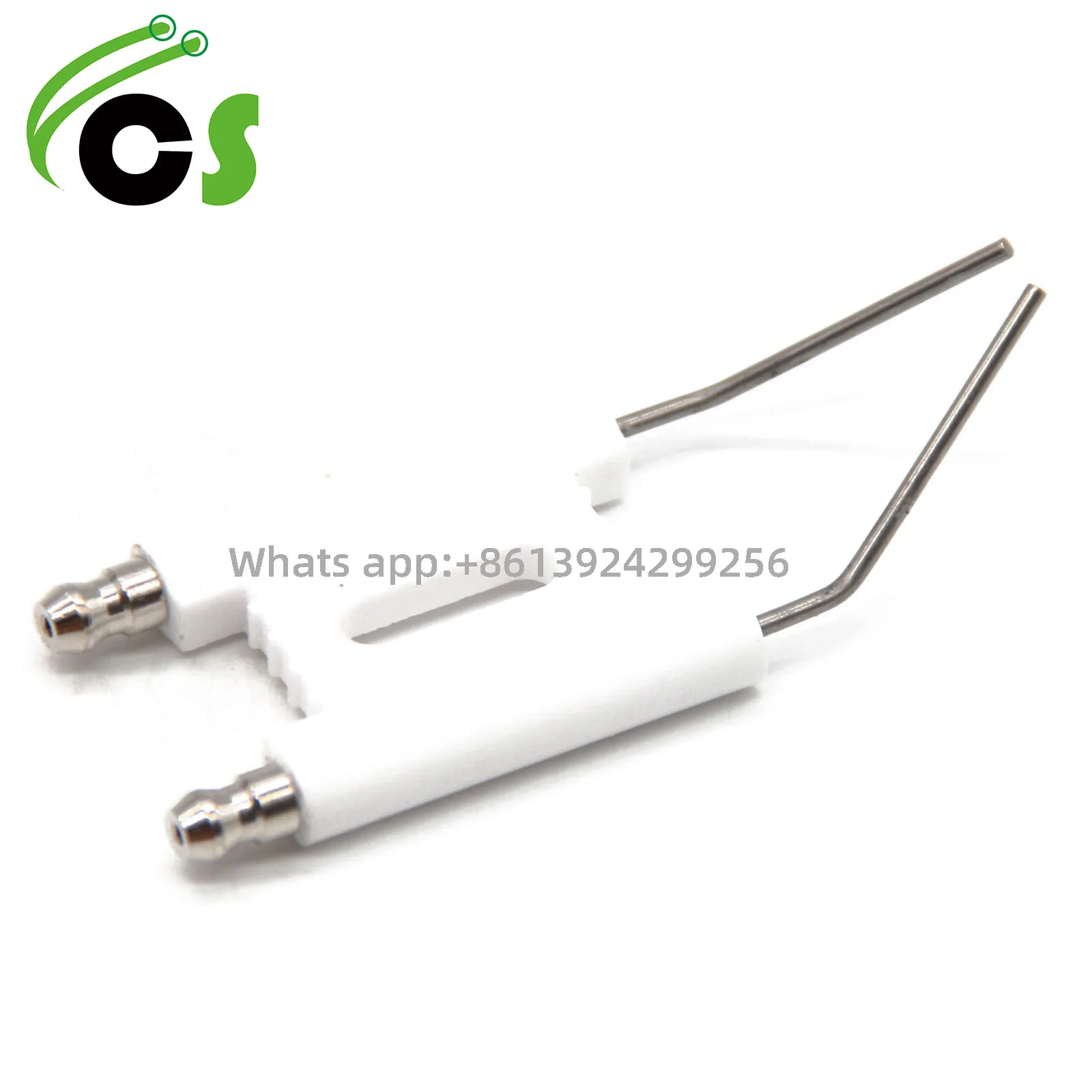 CSBAO Burner Sparking Plug Double Pole Ignition Electrode Ceramic Igniter For Waste Oil Burner Large Conjoined Ignition Needle
