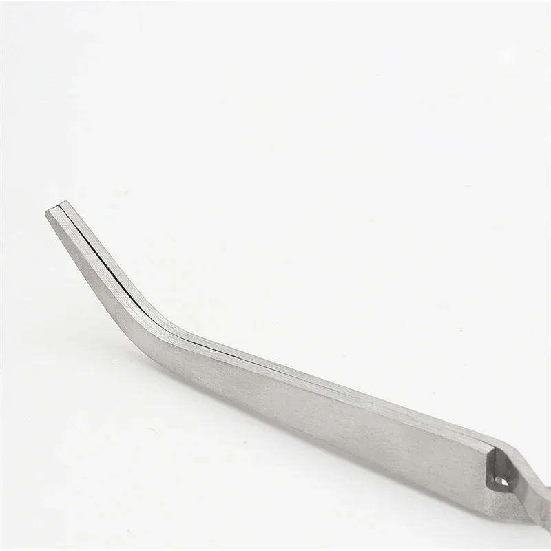 1Pc Multifunction Nail Art Shaping Tweezers Cross Nail Clip Nail Art Tool Professional Stainless Steel Manicure Tools 2