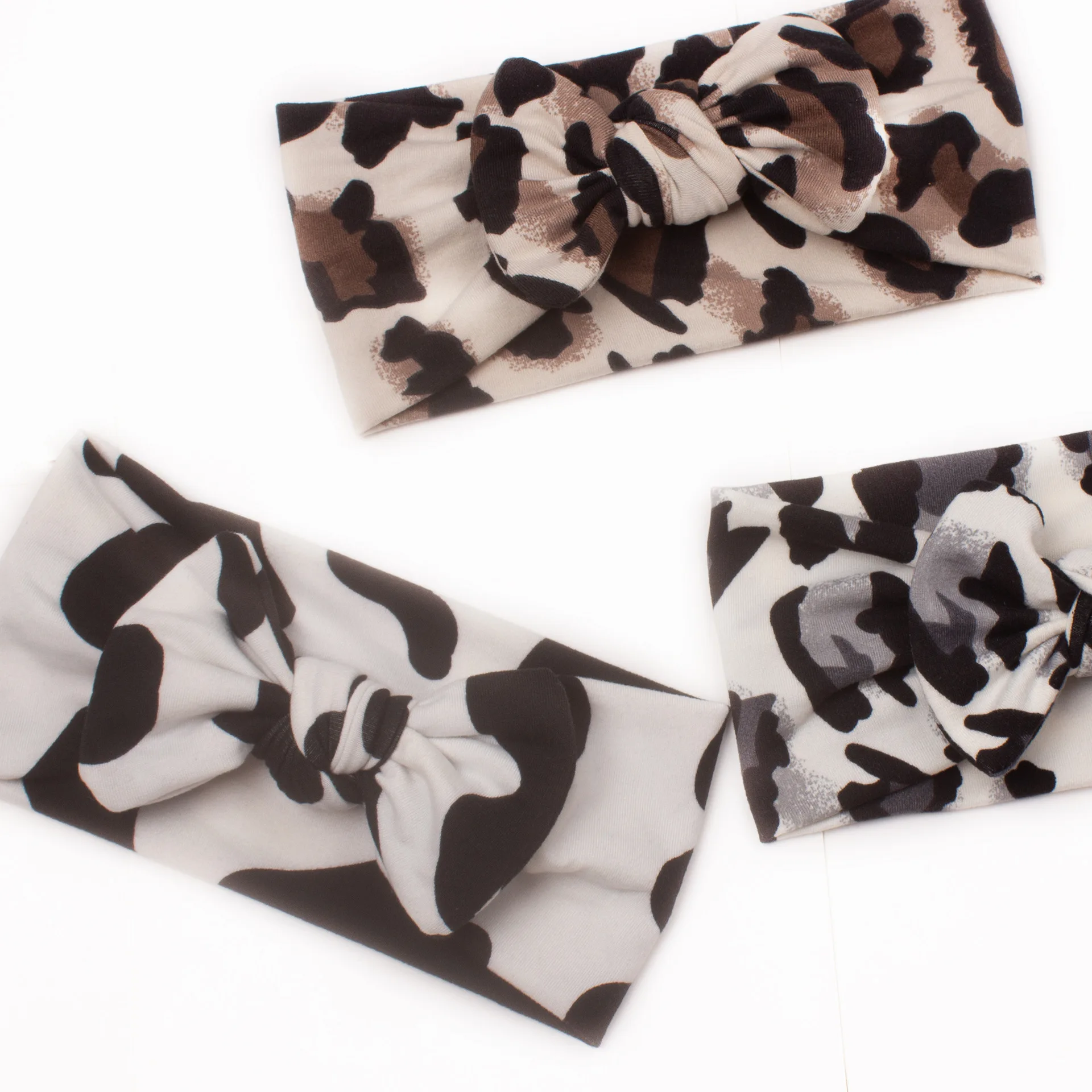 Leopard Baby Bow Headband 4
