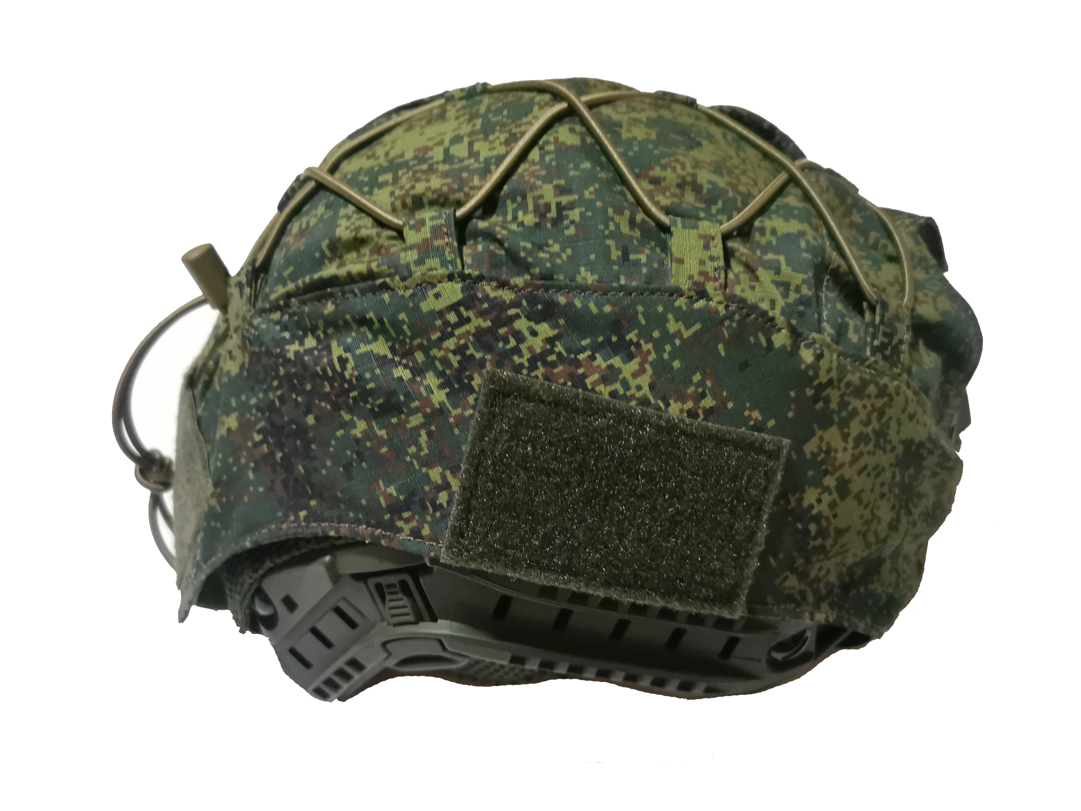 Russische Anti-Infrarot EMR Grün Camouflage Schnelle Helm Abdeckung Tuch Haut für Airsoft Paintball Outdoor Jagd Zubehör – Detail 6