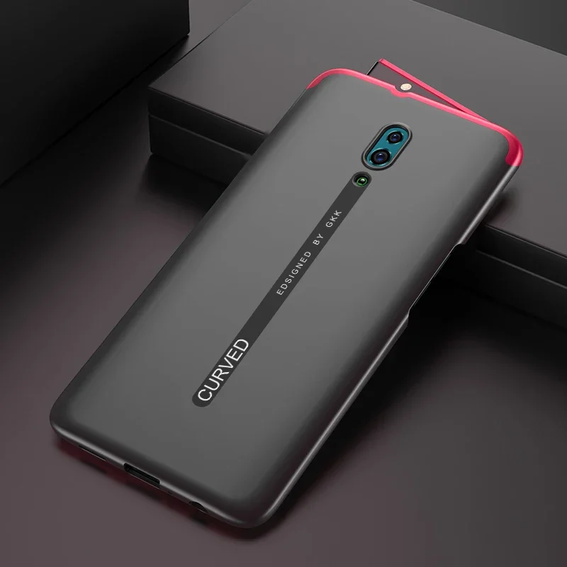 Shockproof Ultra-thin Armor Matte Hard Case with Lifting Camera Protection and Glass