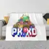 Pk Xd Animals New Selling Custom Print Flannel Soft Blanket Pkxd Pk Xd Mobile Games Kids Boys Girls Cool Children Dreams Teens 1