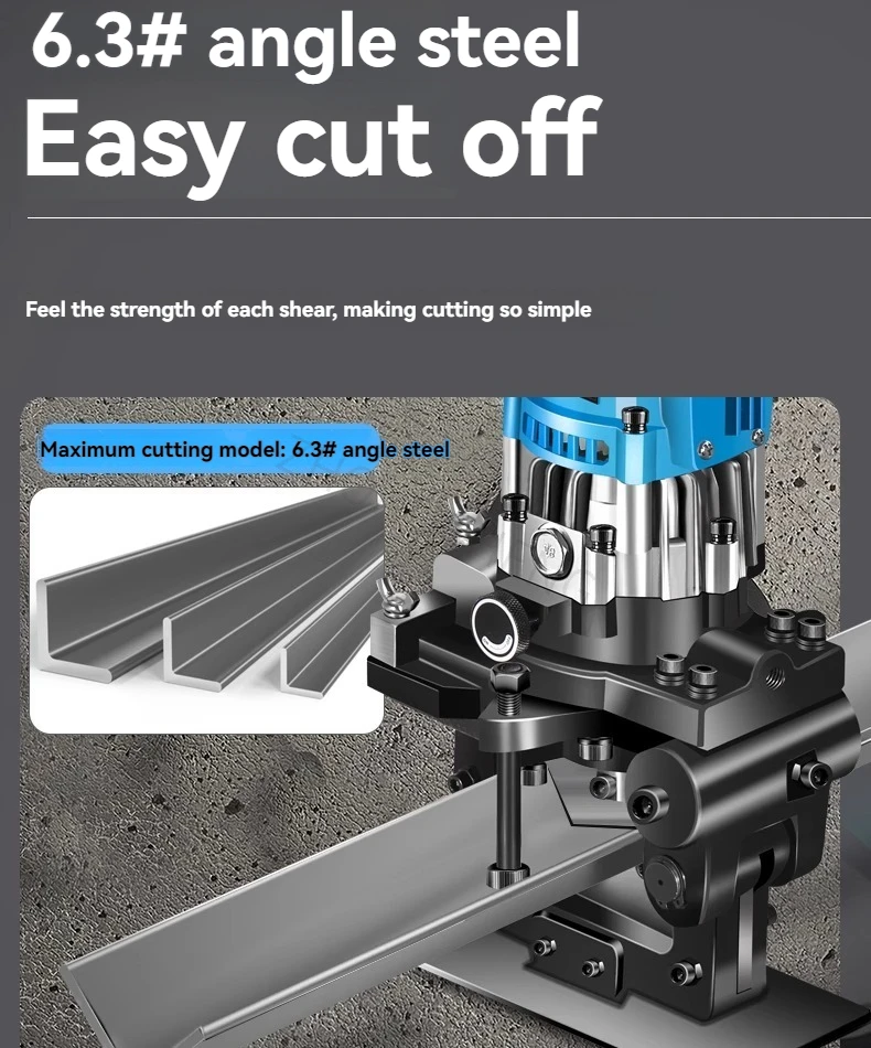 Upgraded Hydraulic Cutting Machine, Hydraulic Angle Iron Punching Machine, Angle