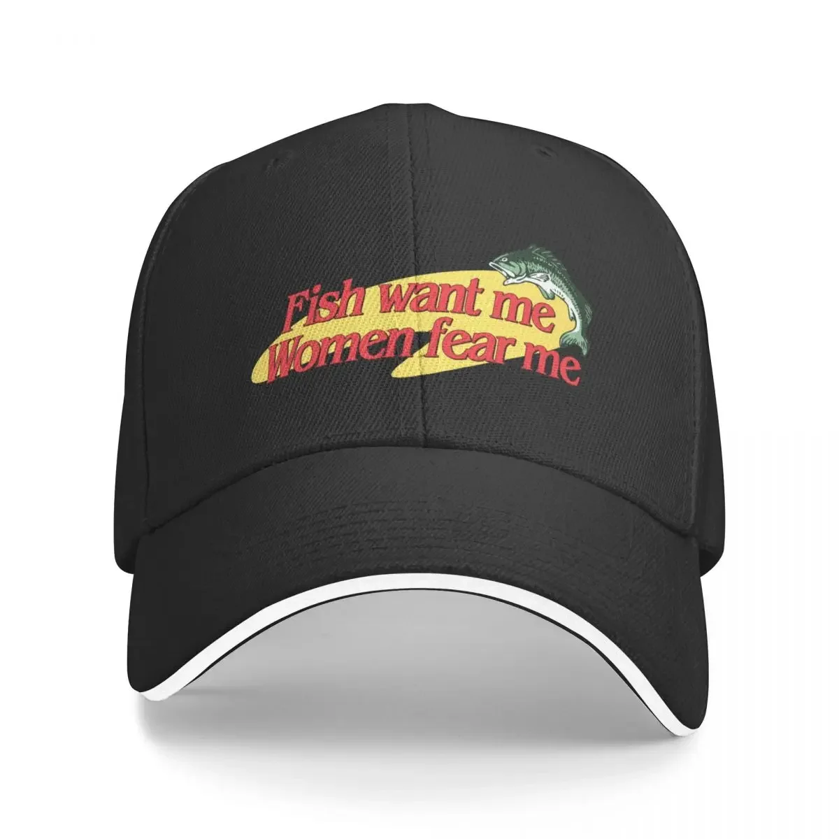 

Fish Want Me Women Fear Me Baseball Cap Anime Hat Horse Hat Women's Men's