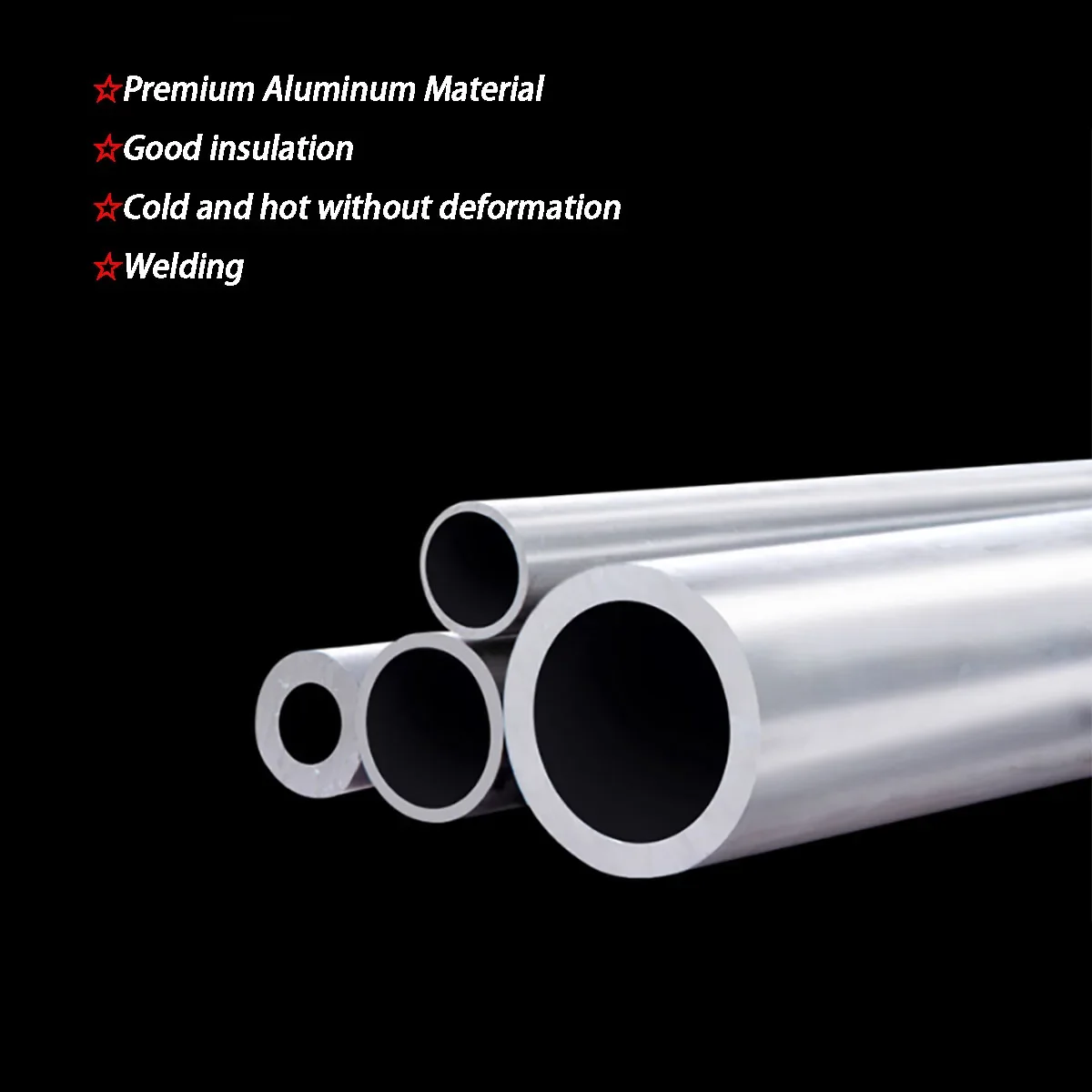 6061 T6 Aluminium-Rundrohr 240mm Länge ID 2-44mm OD 8-50mm Präzisionsgeschnitten für CNC-Bearbeitung Großhandel – Detail 4