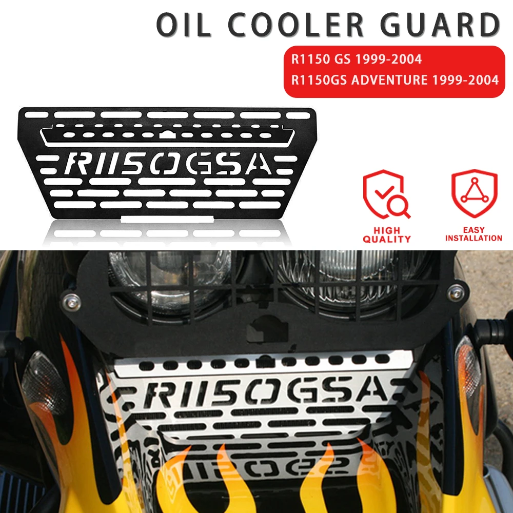 

Motorcycle Oil Cooler Radiator Guard Protection grill Cover For BMW R1150GS ADVENTURE ADV R1150 R 1150 GS 1999-2004 2003 2002