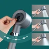 High-pressure Shower Head 3-mode Adjustable Spray with Massage Brush Filter One Key Stop Water Rain Shower Bathroom Accessories 2
