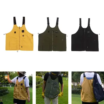 Versatile Outdoor Camping Vest with Multiple Pockets for Hunting and Fishing 3