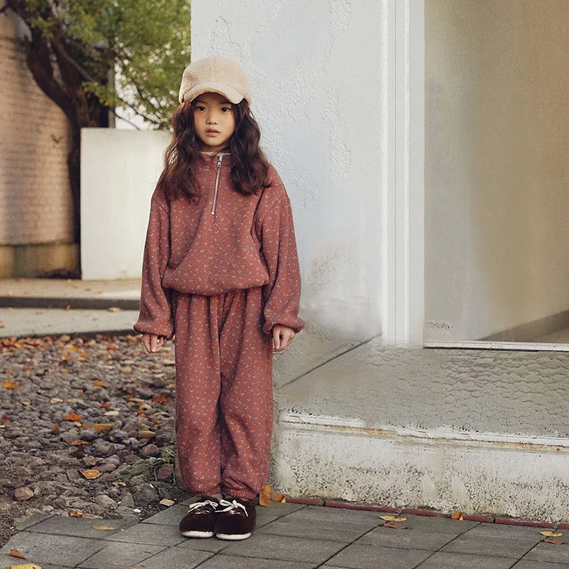 Toddler Kids Hoodie Suits Casual Style Clothing Set