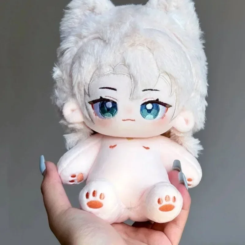 

Albedo Game Genshin Impact 20cm Nude Body Plush Doll Toys Soft Stuffed Plushie