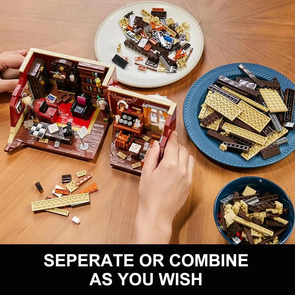 Sherlock Holmes 221b Baker Street Building Blocks
