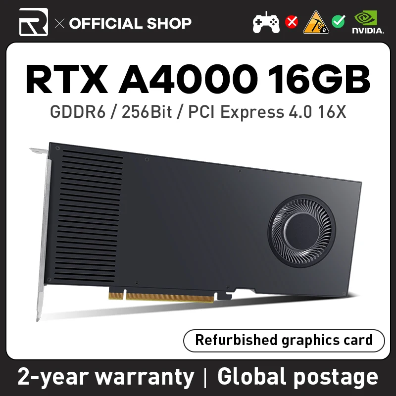 【美品】NVIDIA RTX A4000 16GB