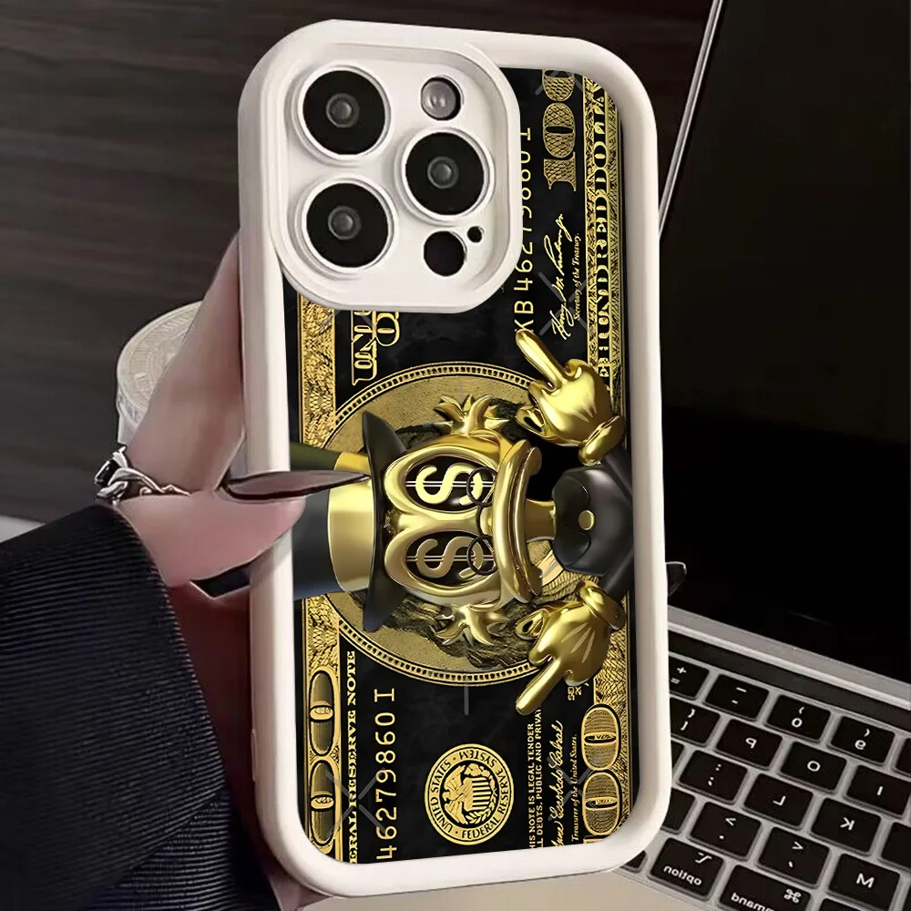 Stylish USD Dollar Design Soft TPU Phone Case - Premium Back Cover