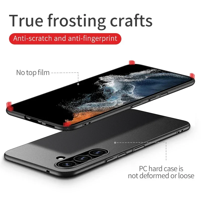 Shockproof Hard PC Ultra Slim Matte Case - Lightweight Protective Cover