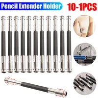 Dual-headed Wooden Lengthener Holder Adjustable Pencil Lengthen Sleeve Exquisite Portable  Creative Painting Drawing Tool 1