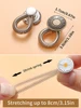 2/5/10pcs denim pants buttons, slightly enlarged waist, adjustable and detachable buttons, pants waist extension buttons 3