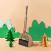 Kids Broom And Dustpan Set Fruit Design Kitchen Broom Little Housekeeping Helper Set House Cleaning Tools For Boys And Girls 4