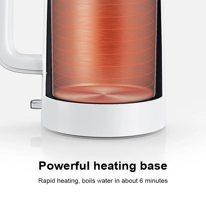 2020 NEW XIAOMI MIJIA Electric Water Kettle 1S 1.7L Smart Constant Temperature fast boiling Stainless Steel Home Electric Kettle 5
