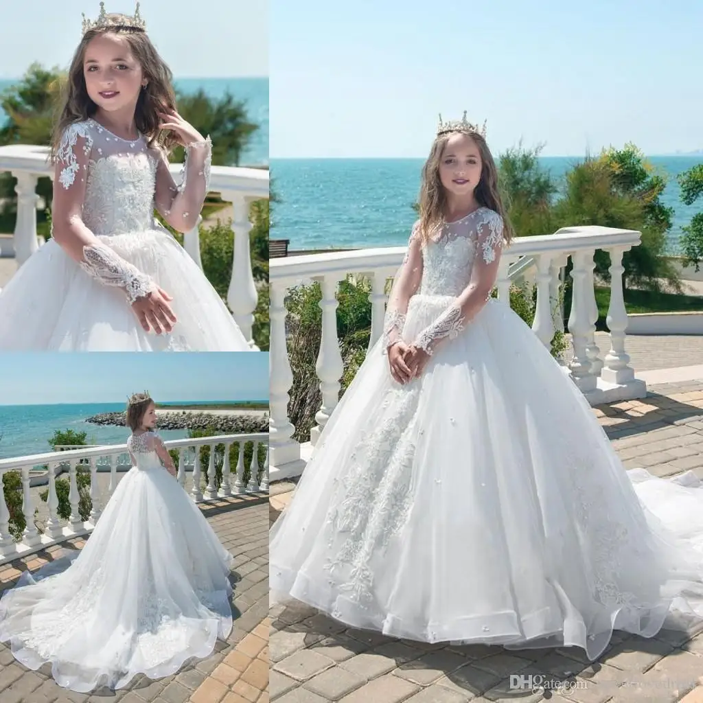 

Simple Flower Girls Dresses for Weddings Cap Sleeves Satin Floor Length Custom Made Aline First Communion Dresses for Girls