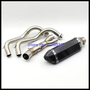 For Yamaha TRACER 700 700 GT 2016-2019 MT07 2018-2020 FZ07 2015-2017 XSR700 XTRIBUTE 2016-2020 Motorcycle Exhaust System