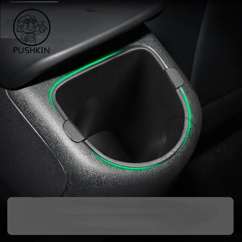 Car Storage Box For BYD Dolphin Central Control Storage Sundries Box Byd EA1 Cup Holder Rear Screen Storage Box Accessories