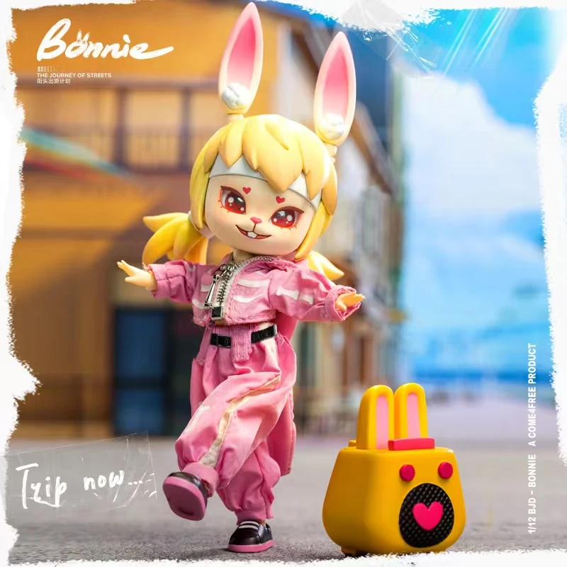

BONNIE The Journey of Streets Series Blind Box Toys 1/12 Bjd Dolls Action Figures Model Mystery Box Surprise Kids Gift Kawaii