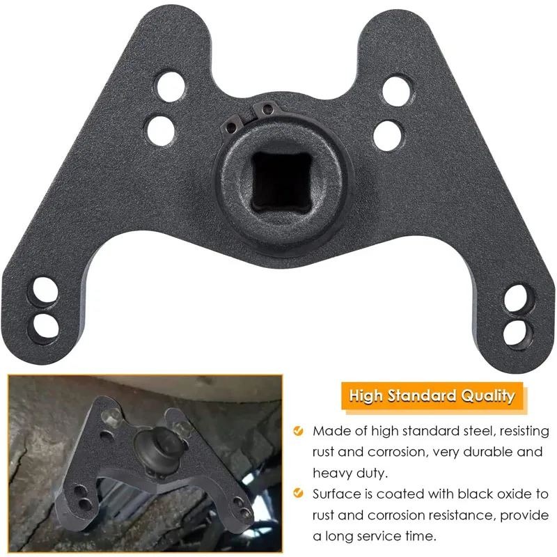 Crank/Flywheel Crankshaft Turning/Barring Tool for Volvo D12, D16 1998-2007 Engines & Mack Truck, Replace to 9996956 9996620 flywheel turning tool