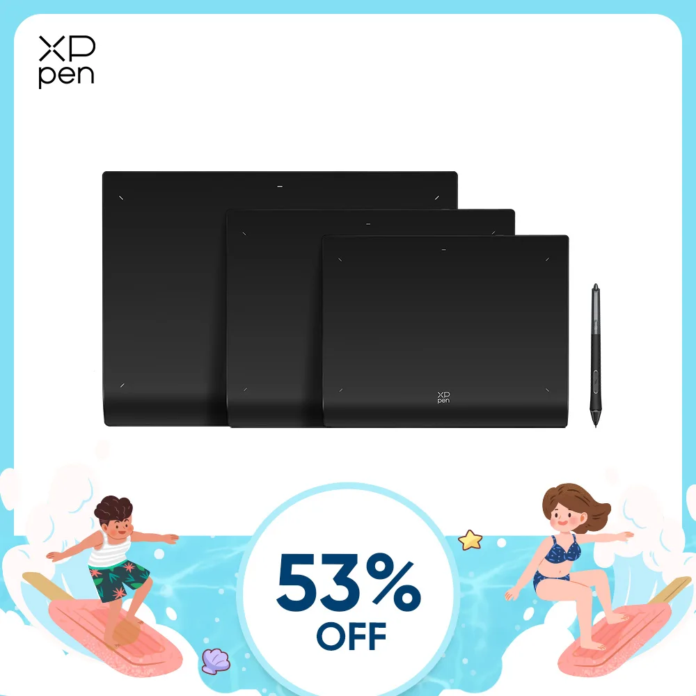 

XPPen Deco Pro Gen 2 Wireless Drawing Tablet Bluetooth 16k Pressure Graphics Tablet with X3 Pro Stylus for Windows mac