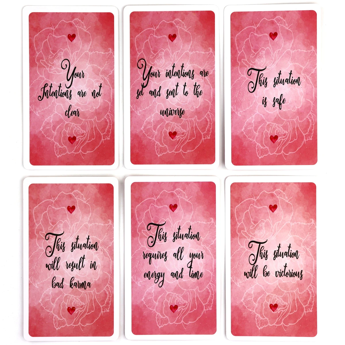 Spirit Secret Messages Oracle Cards For Family Party Fortune Telling Divination Keywords Meaning Cards Deck Board Game 6