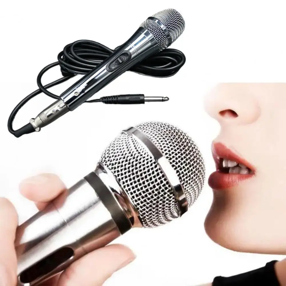Audio Microphone Vocal Music Clear Voice Low Latency Dynamic Live Show Noise Reduction Karaoke Microphone for Performance
