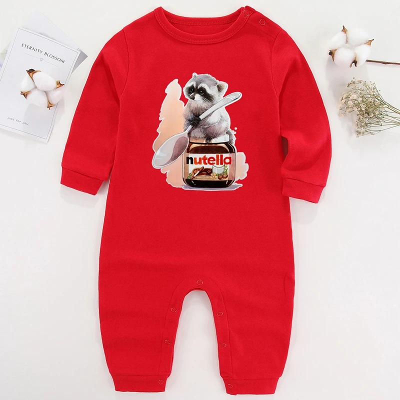 Baby Girl Photography Outfits Jumpsuit for Kids Winter Baby Boy Winter Romper Nutella Clothes for Newborn Cartoon Costume best Baby Bodysuits Baby Rompers