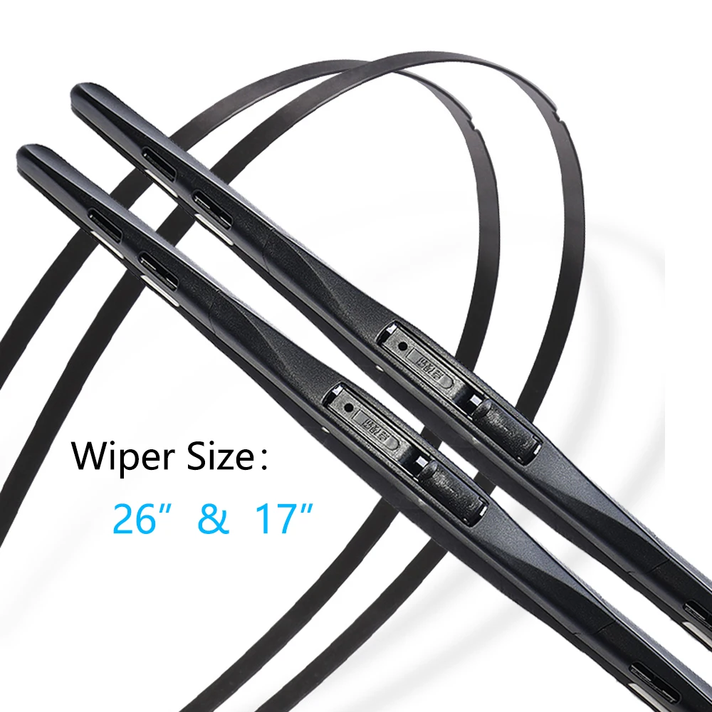 2x For Nissan Altima L34 MK6 2019 2022 Front Wiper Blades Rubber Window Windshield Windscreen Brushes
