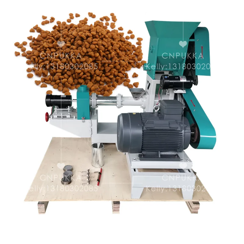 

Floating Fish Feed Making Machine Food processing Extruder manufacturing Equipment
