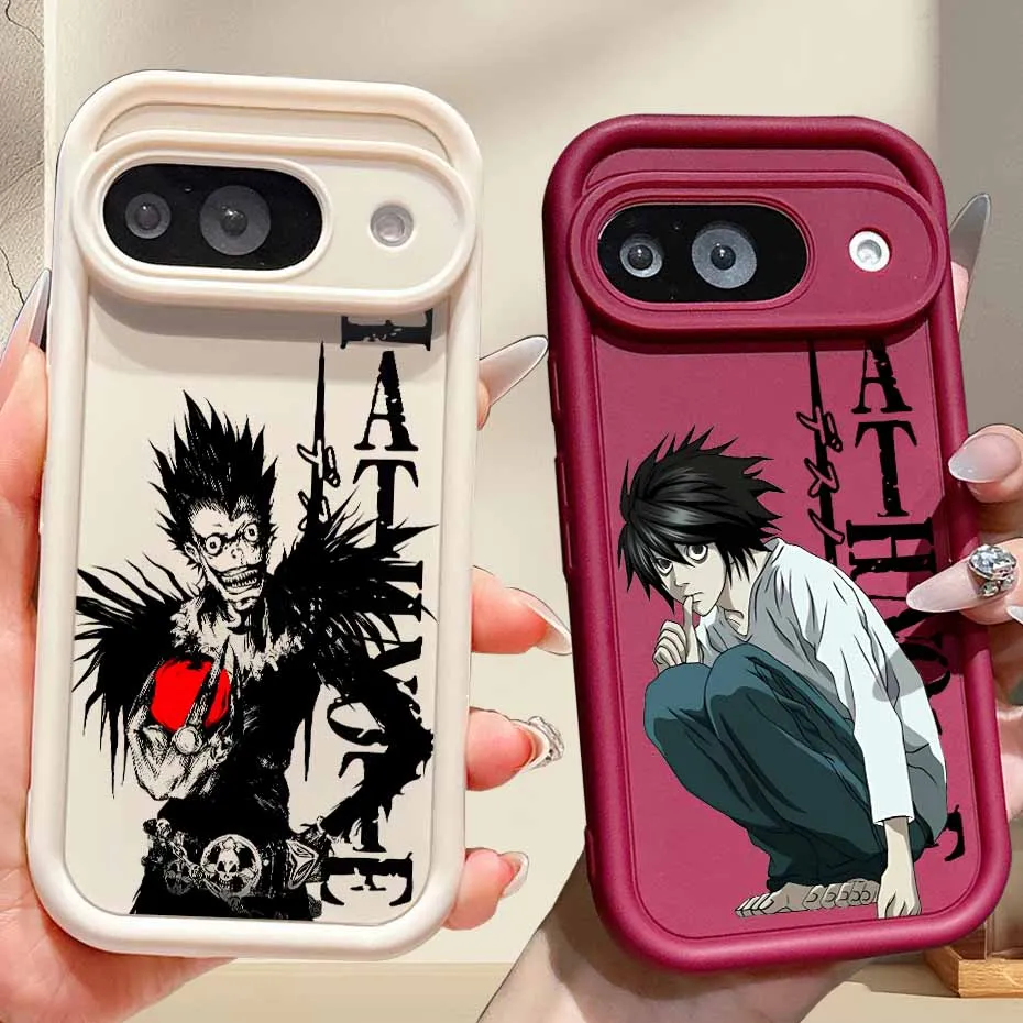 Anime Death Note Soft Feel Phone Case with Eyes Ladder Design