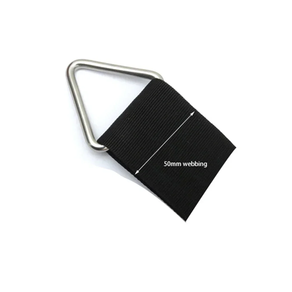 1PCS 316 Stainless Steel Triangle Hook Carabiner BCDAccessories Diving Equipment Carabiner BCDAccessories Diving Equipment