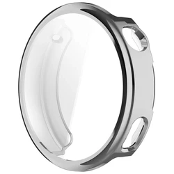 Xiaomi Watch S4 41mm Full Coverage Soft TPU Protective Shell & Screen Protector Case for Xiaomi S4 41mm (Silver)