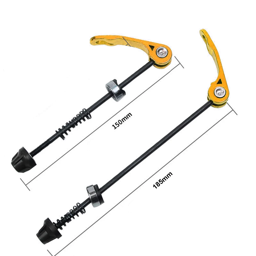 Description Picture 6 of item1Pair MTB Bike Rear Tire Quick Release QR Skewer Bicycle Wheel Hub Front 4.5mm Diameter Aluminum Outdoor Cycling Repair Tools