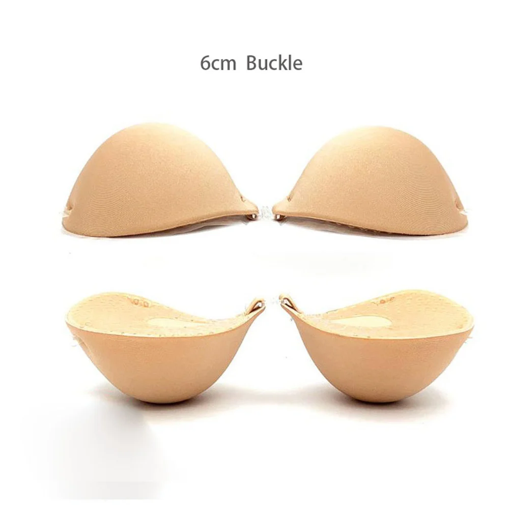 2.5/3.5/5/6CM Thickened Chest Sticker Thick Invisible Bra Flat Chest Display Big Silicone Breast Sticker Bridal Wedding Dress