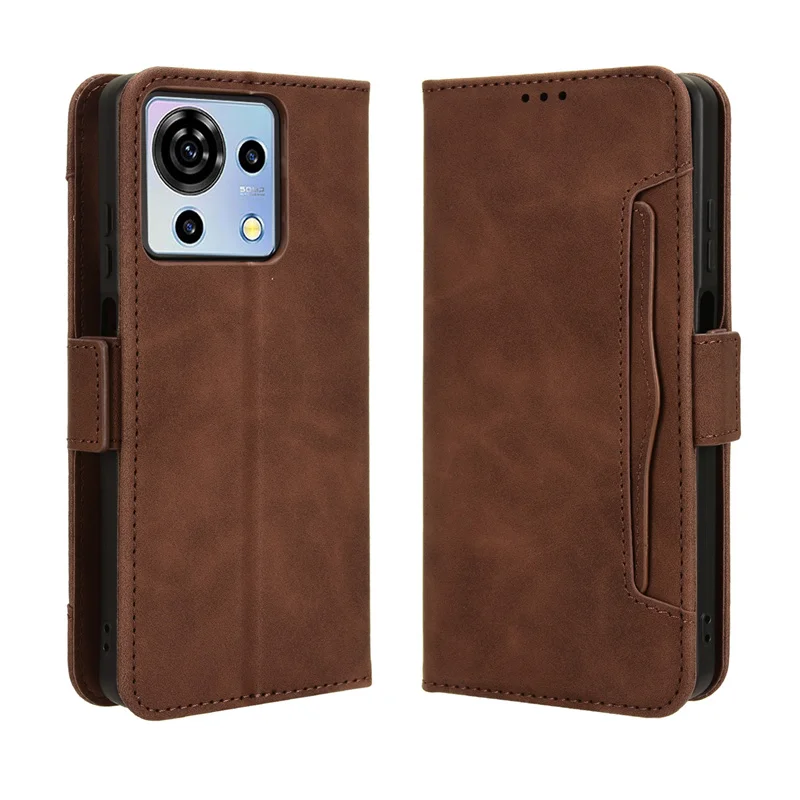 Per Zte Blade V50 Vita 4G Multi-Card Slot Cover Custodia In Pelle Protect Cover Per Zte Blade V50 Vita V50Vita Stand Flip Wallet Case
