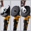 BABEQ 125mm M14 Brushless Electric Angle Grinder 3 Speeds Cordless Grinder Cutting Woodworking Power Tool with Grinding Disc Set 4