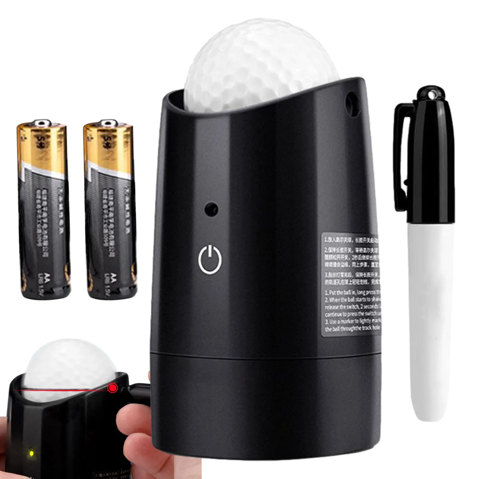 

Electronic Golf Ball Marker Golf Putting Alignment Tool Golf Accessories Golf Products Perfect For Golf Lovers And Enthusiasts