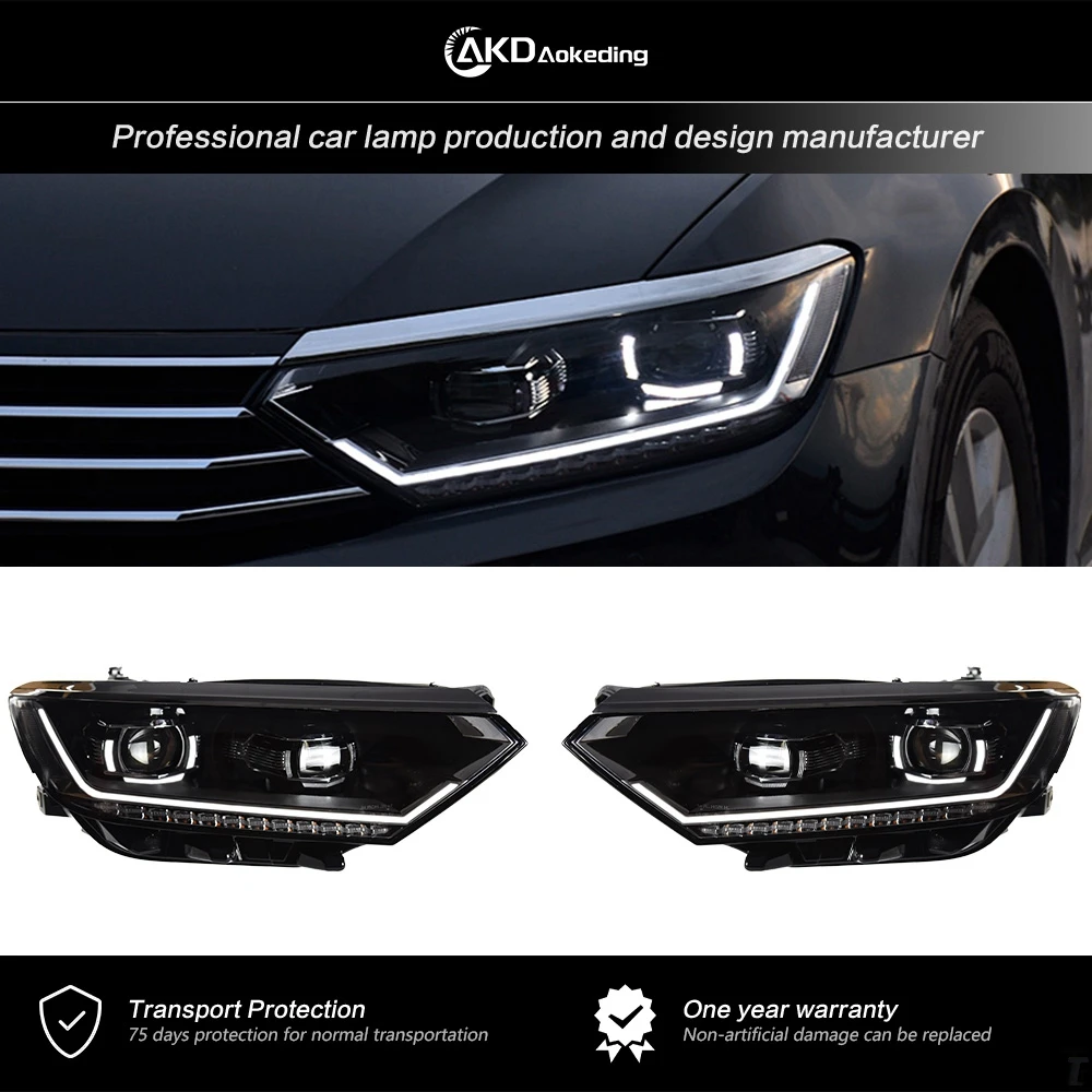 VW パサート B8 3G 純正 LED 右ヘッドライト 3G2 941 082G