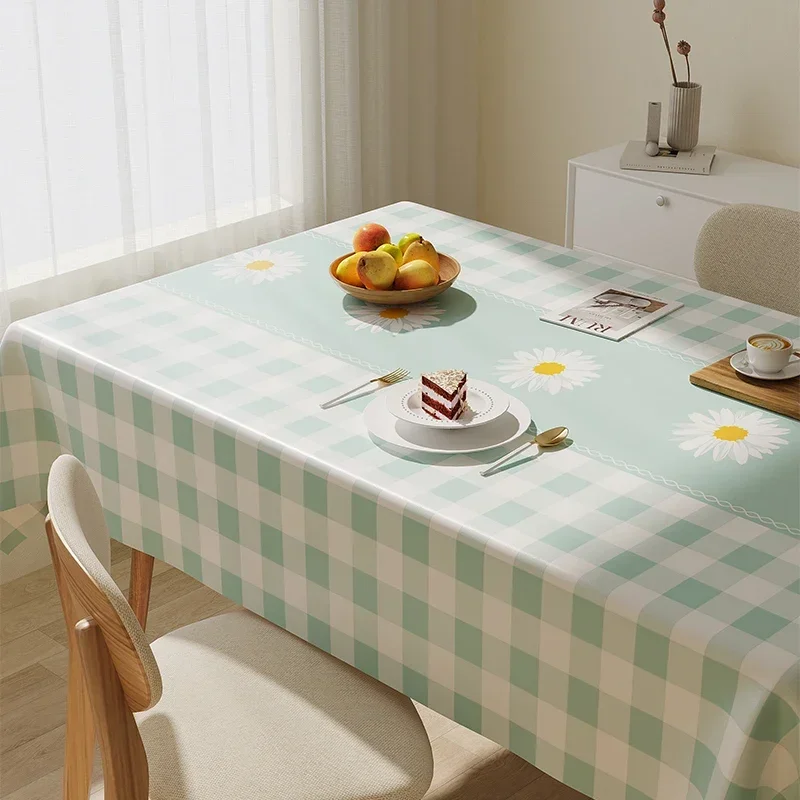 

Waterproof and Oil Resistant Fabric Tablecloth for Rectangular Tables