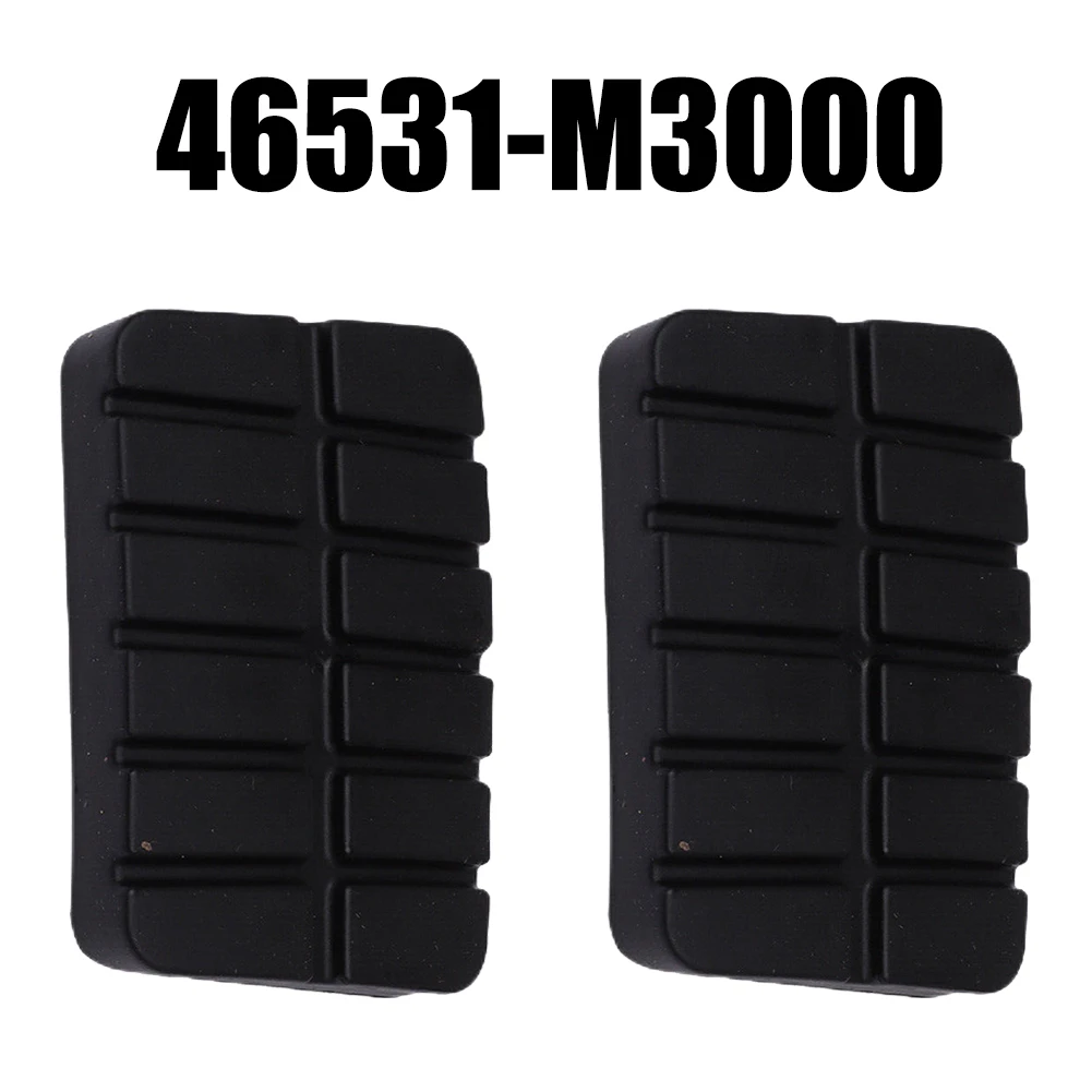 

2pcs/set Brake And Clutch Pedal Pads For Nissan Truck D21 Hardbody Standard Trans For Datsun For Pathfinder #46531-M3000