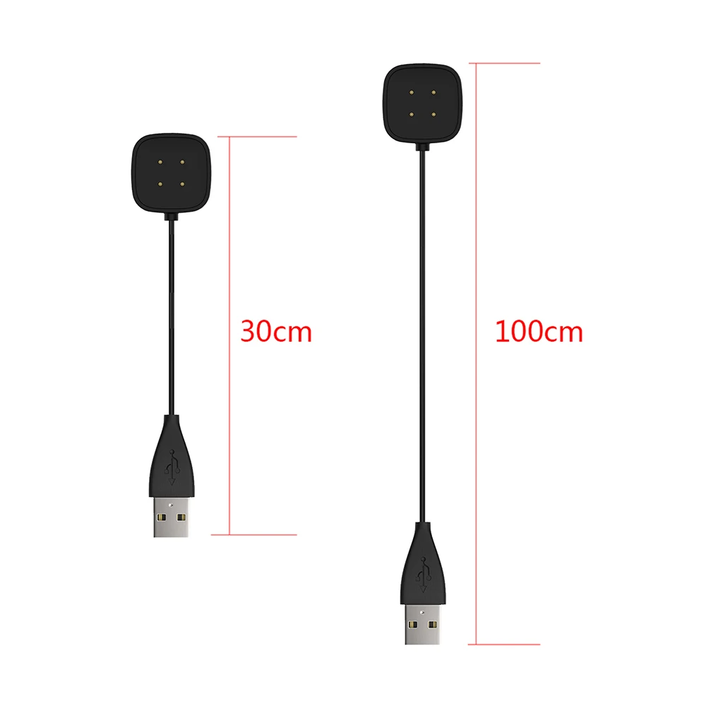 ũ   USB  ̺ Fitbit Versa 4/3 Sense 2 Ʈ ð Versa4 Versa3 Sense2 ׼  ڵ